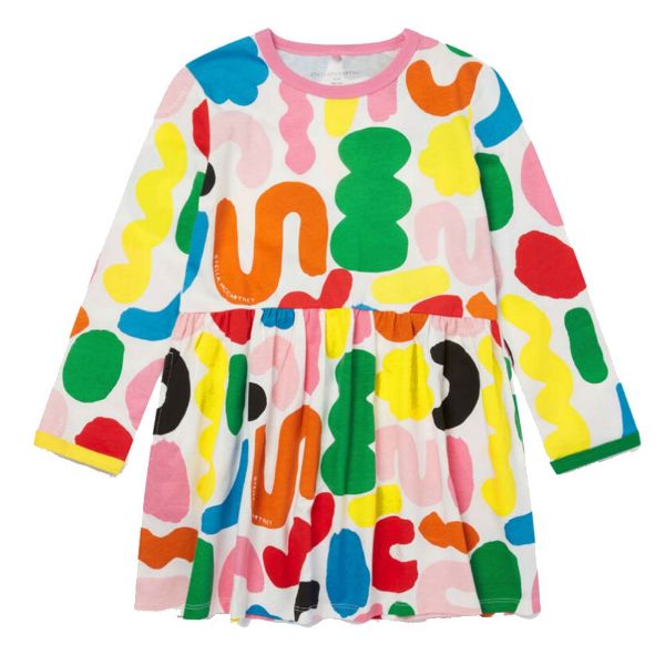 Picture of Stella Mc Cartney Girls Multi Coloured Dress