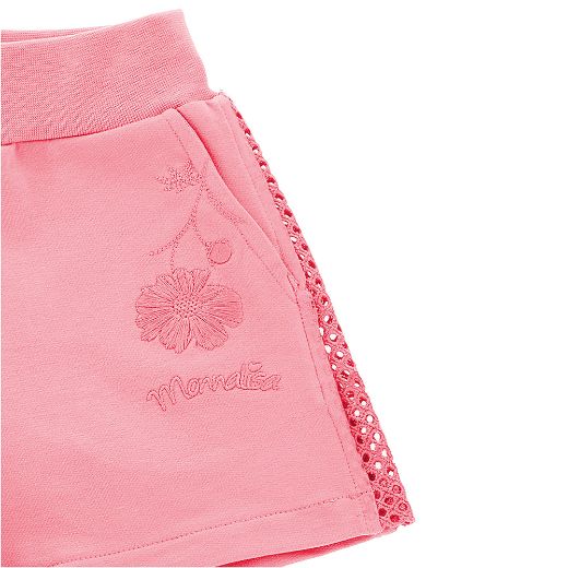 Picture of Monnalisa Girls Pink Short Set