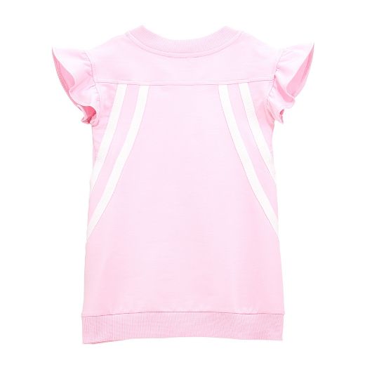 Picture of Monnalisa Girls Pink Jumper Dress