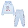 Picture of Monnalisa Girls Blue Tinkerbell Tracksuit