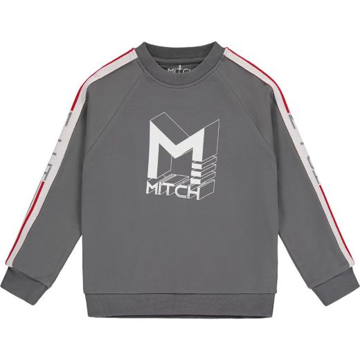 Picture of Mitch Boys 'Bilbao' Grey Jumper & Shorts Set