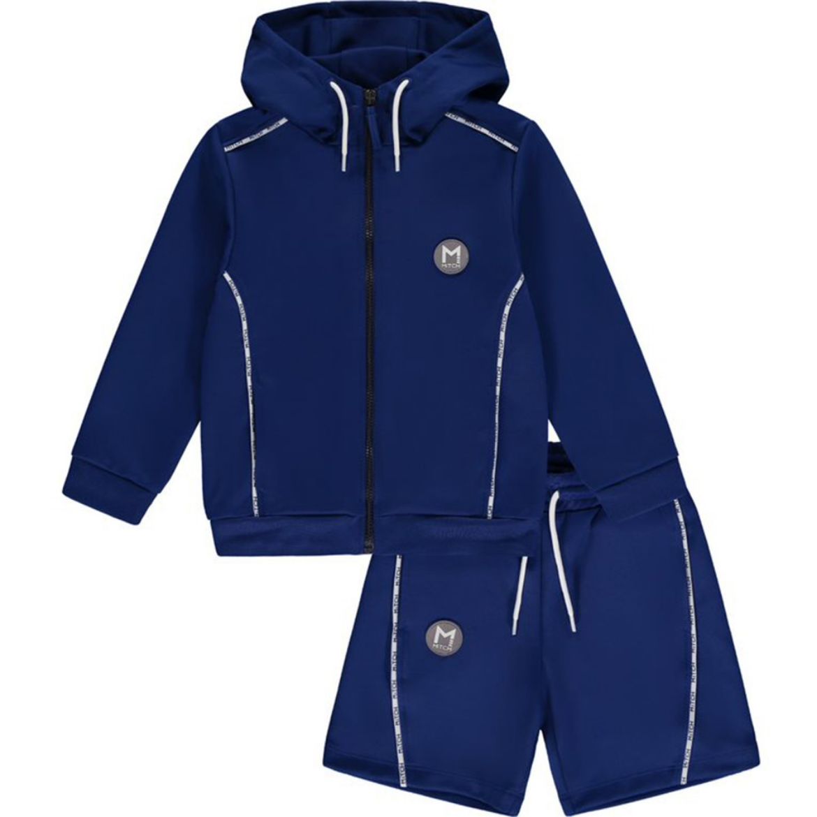 Picture of Mitch Boys 'Salvador' Navy Jacket & Short Set