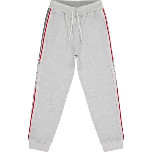 Picture of Mitch Boys 'Alicante' Grey Hooded Tracksuit
