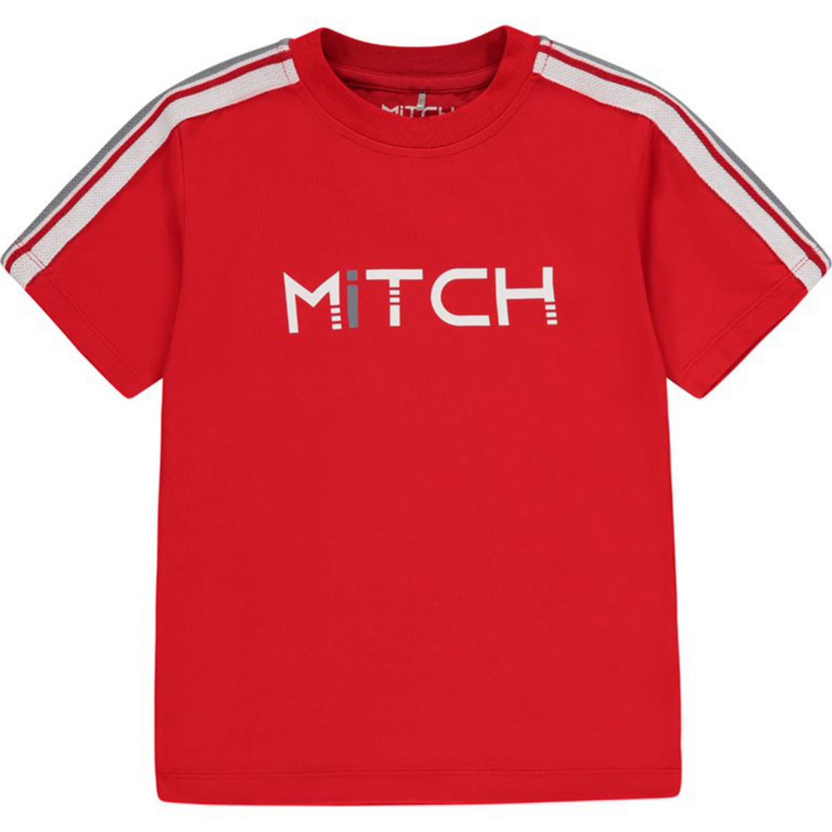 Picture of Mitch Boys 'Seville' Red Logo T-shirt