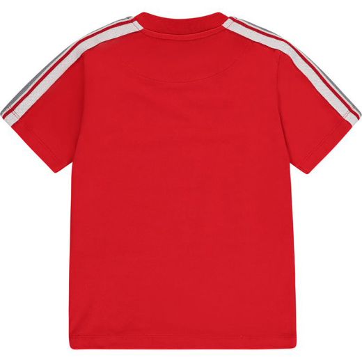 Picture of Mitch Boys 'Seville' Red Logo T-shirt