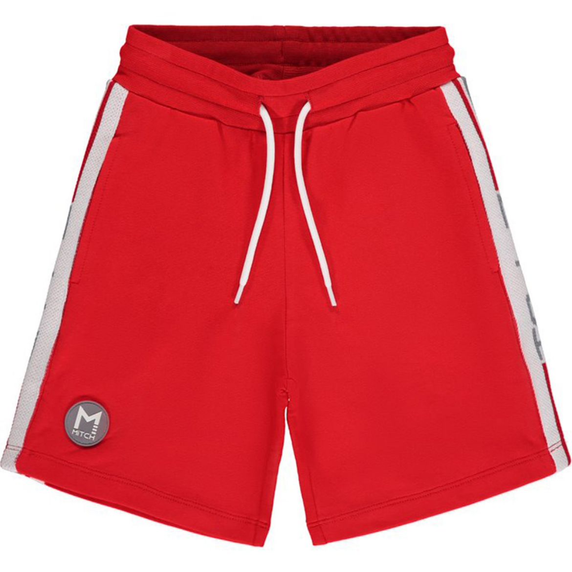 Picture of Mitch Boys 'Santa Cruz' Red Tape Logo Shorts