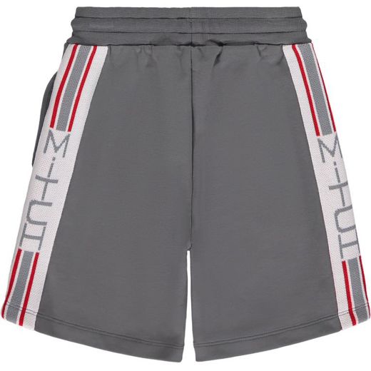 Picture of Mitch Boys 'Santa Cruz' Grey Tape Logo Shorts