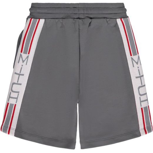 Picture of Mitch Boys 'Santa Cruz' Grey Tape Logo Shorts