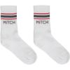 Picture of Mitch Boys 'Girona' White Stripe Socks