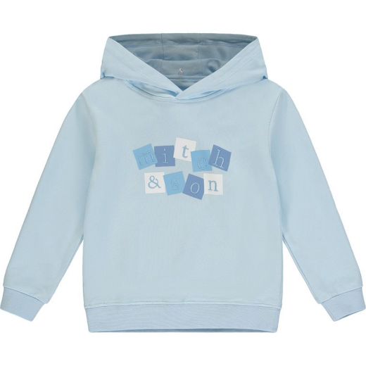 Picture of Mitch & Son Boys 'Jace' Blue Hooded Tracksuit