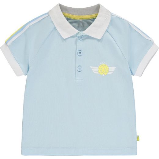 Picture of Mitch & Son Boys 'Jacob' Blue Polo And Short Set