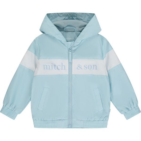 Picture of Mitch & Son Boys 'Jayden' Blue And White Jacket