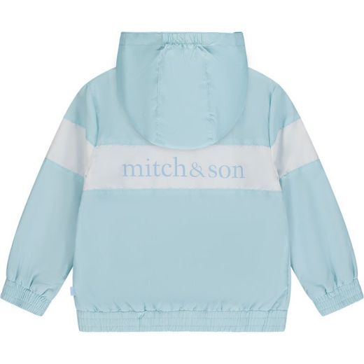 Picture of Mitch & Son Boys 'Jayden' Blue And White Jacket