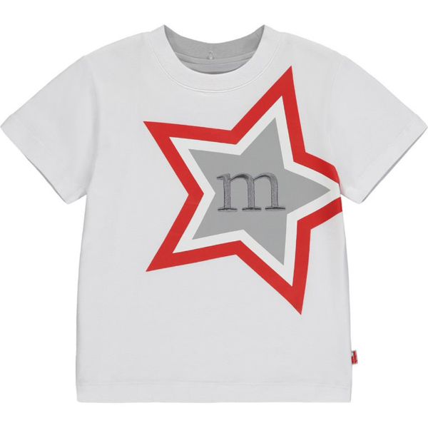 Picture of Mitch & Son Boys 'Layton' White Star T-shirt