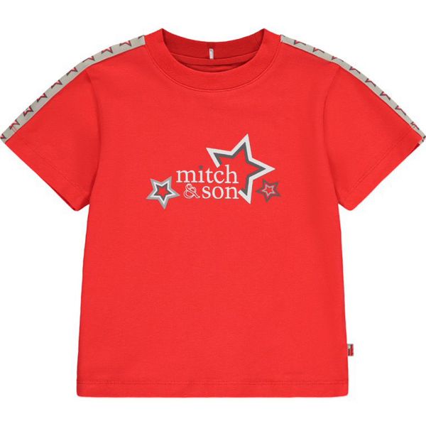 Picture of Mitch & Son Boys 'Logan' Red Star T-shirt