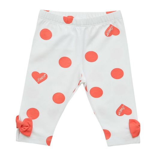 Picture of Little A Baby Girls 'Harlo' White Polka Dot Legging Set