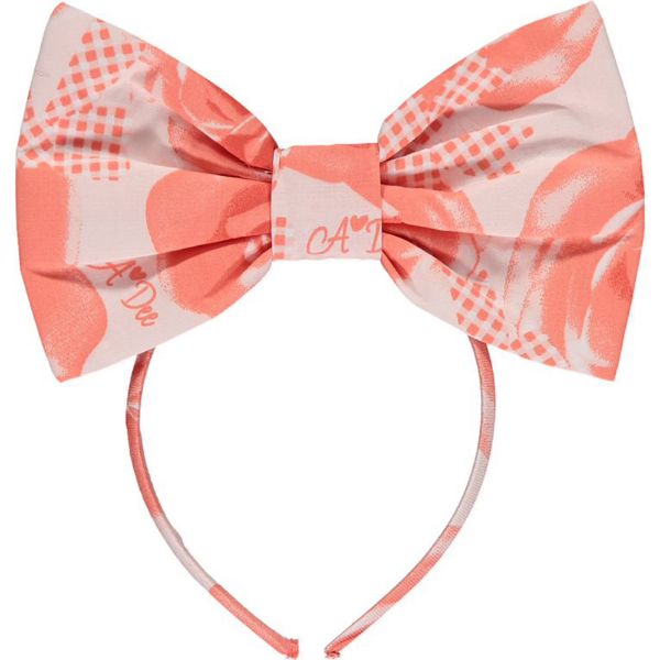 Picture of A Dee Girls 'Yoshiko' Coral Rose Print Hairband