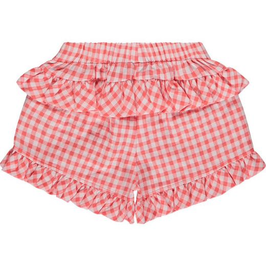 Picture of A Dee Girls 'Yvette' White Check Short Set