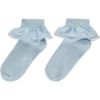 Picture of A Dee Girls 'Vivianna' Sky Blue Ankle Socks