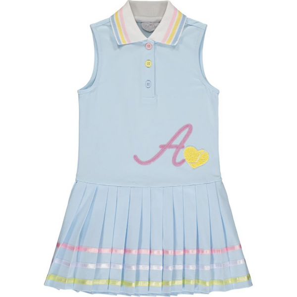 Picture of A Dee Girls 'Veronica' Sky Blue Tennis Dress