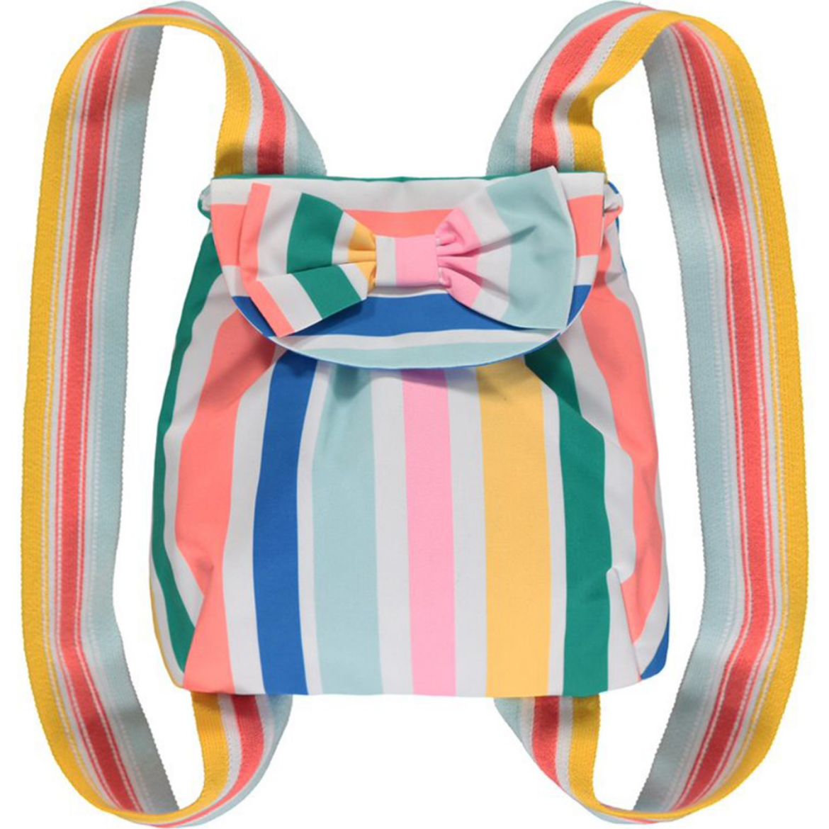 Picture of A Dee Girls 'Ulona' Bright White Stripe Rucksack