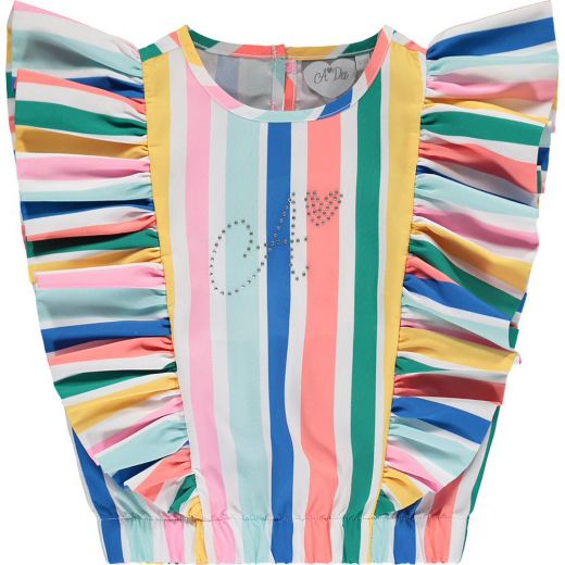 Picture of A Dee Girls 'Ulla' Stripe Short Set