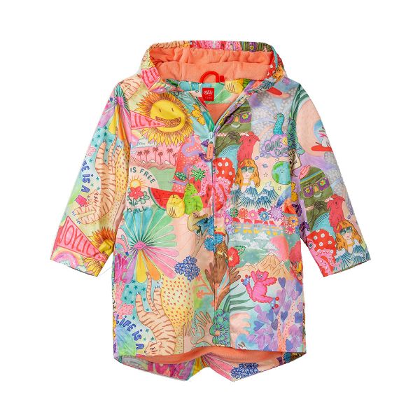 Picture of Oilily Girls Cabana Blue Coat