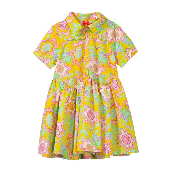 Picture of Oilily Girls Djulie Yellow Dress
