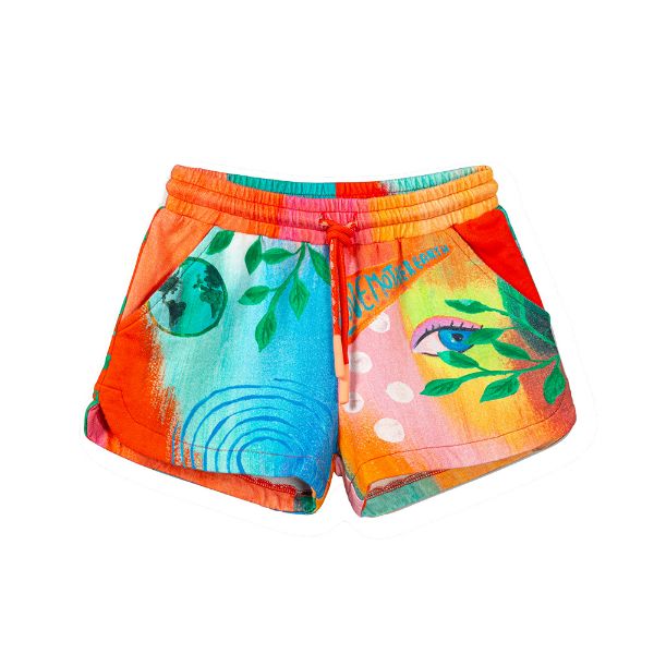 Picture of Oilily Girls Phase Earth Printed Shorts