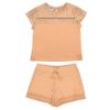 Picture of Mayoral Girls Peach Knitted Short Set