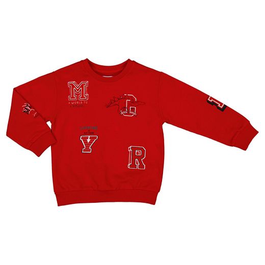 Picture of Mayoral Boys Red Jumper & Short Set