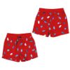 Picture of Mayoral Boys White & Red 'Ocean' Swim Short Set