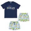 Picture of Mayoral Boys Navy & Blue 'Ocean' Swim Short Set