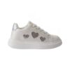Picture of A Dee Girls 'Queeny' White Trainers