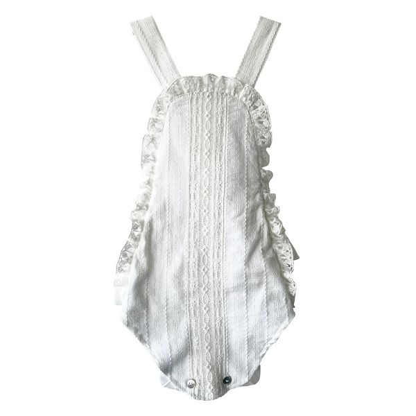 Picture of Phi White Frill Romper