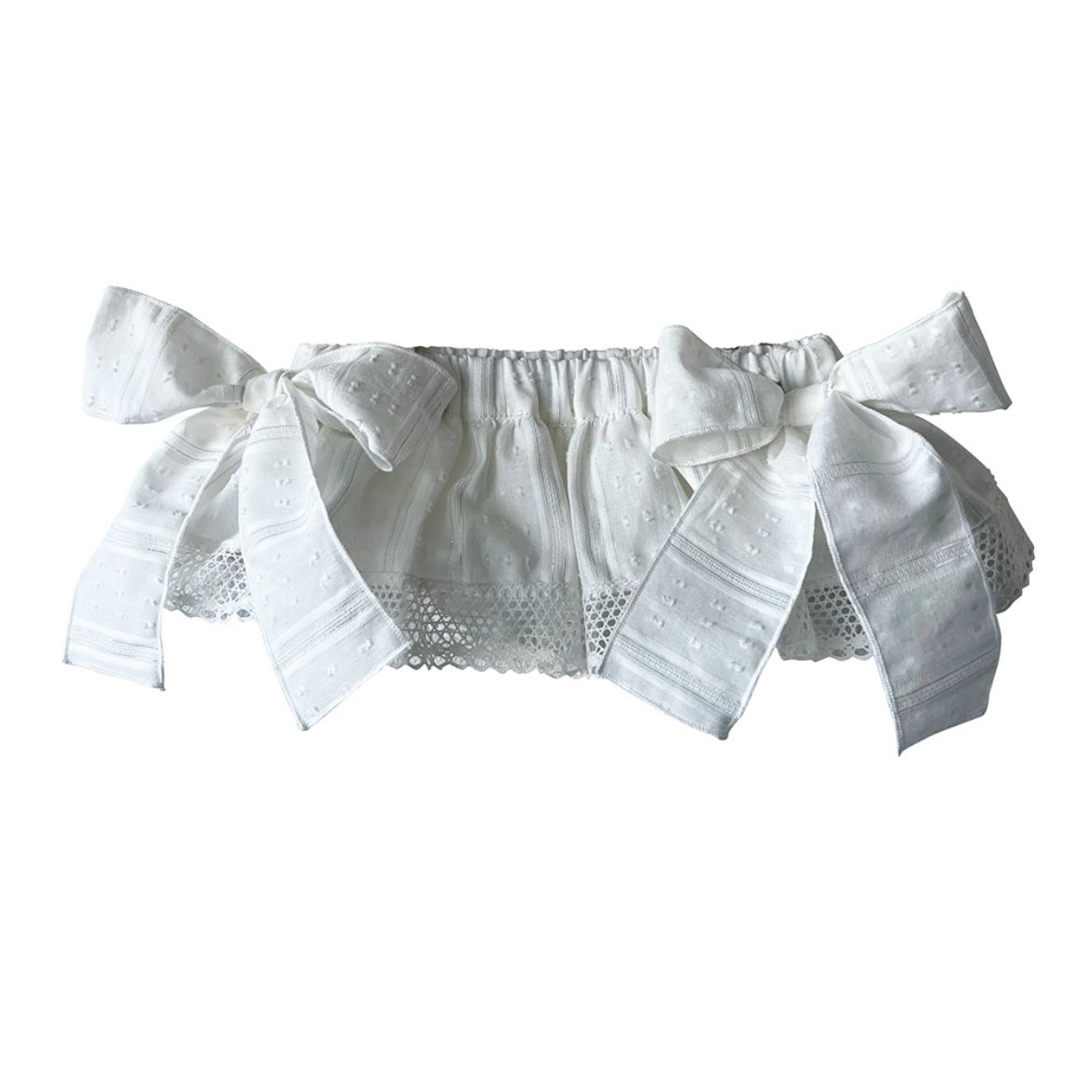 Picture of Phi White Bow Bloomers