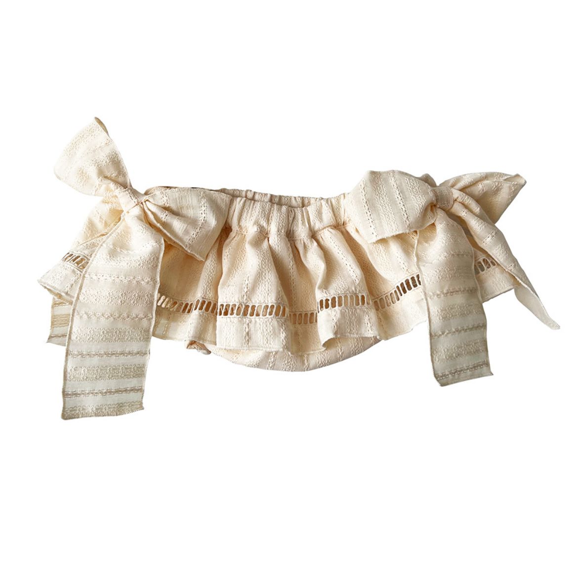 Picture of Phi Cream Bow Bloomers