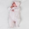 Picture of Emile Et Rose Baby Girls 'Shantel' Pink Babygrow With Hat