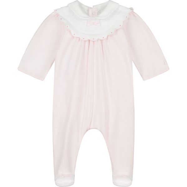 Picture of Emile Et Rose Baby Girls 'Dee' Pink Babygrow