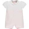Picture of Emile Et Rose Baby Girls 'Darcy' Pink & White Bow Romper