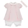 Picture of Emile Et Rose Baby Girls 'Dolly' 2 In 1 Pink & White Romper Set