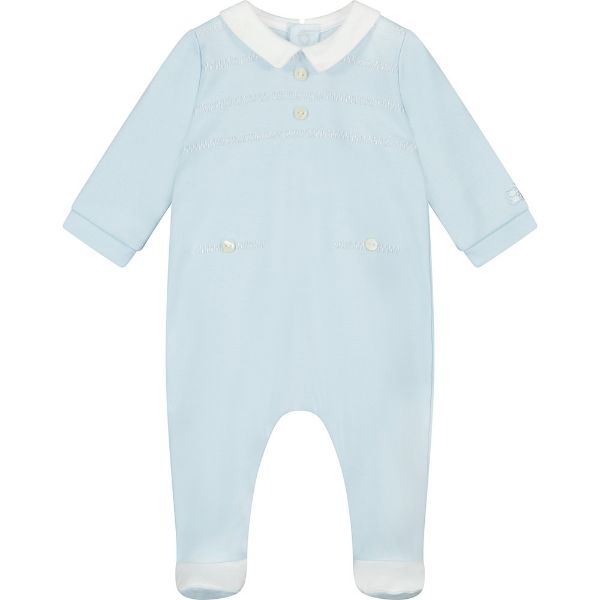 Picture of Emile Et Rose Baby Boys 'Daniel' Pale Blue Babygrow