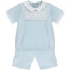 Picture of Emile Et Rose Baby Boys 'Dale' Blue Short Set