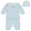 Picture of Emile Et Rose Boys 'Declan' Blue Knitted Trouser & Hat Set