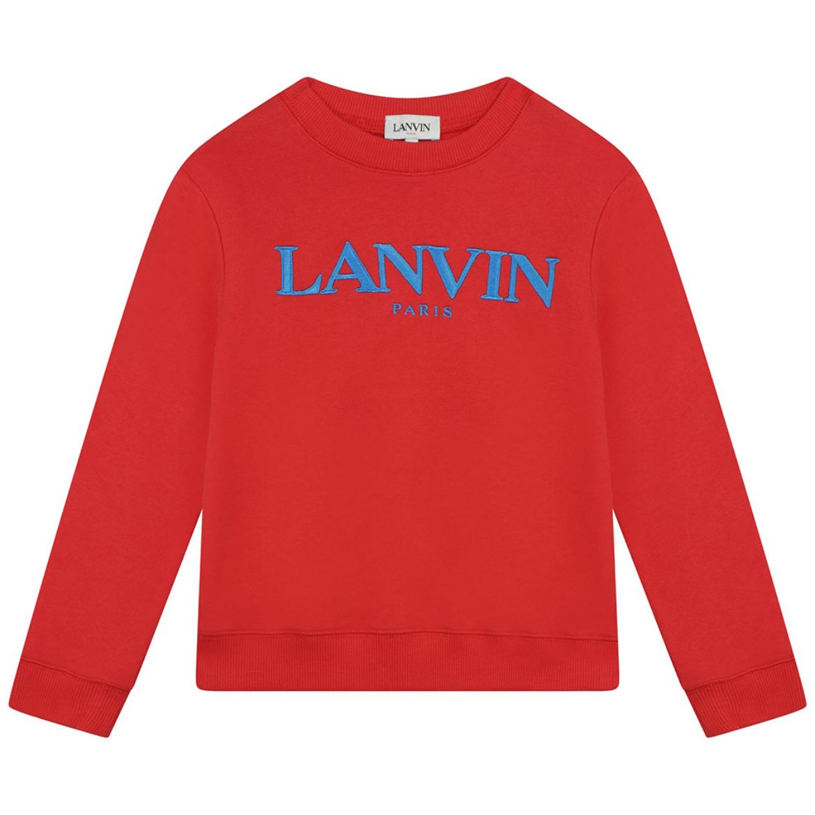 Picture of Lanvin Boys Red Logo Sweatshirt