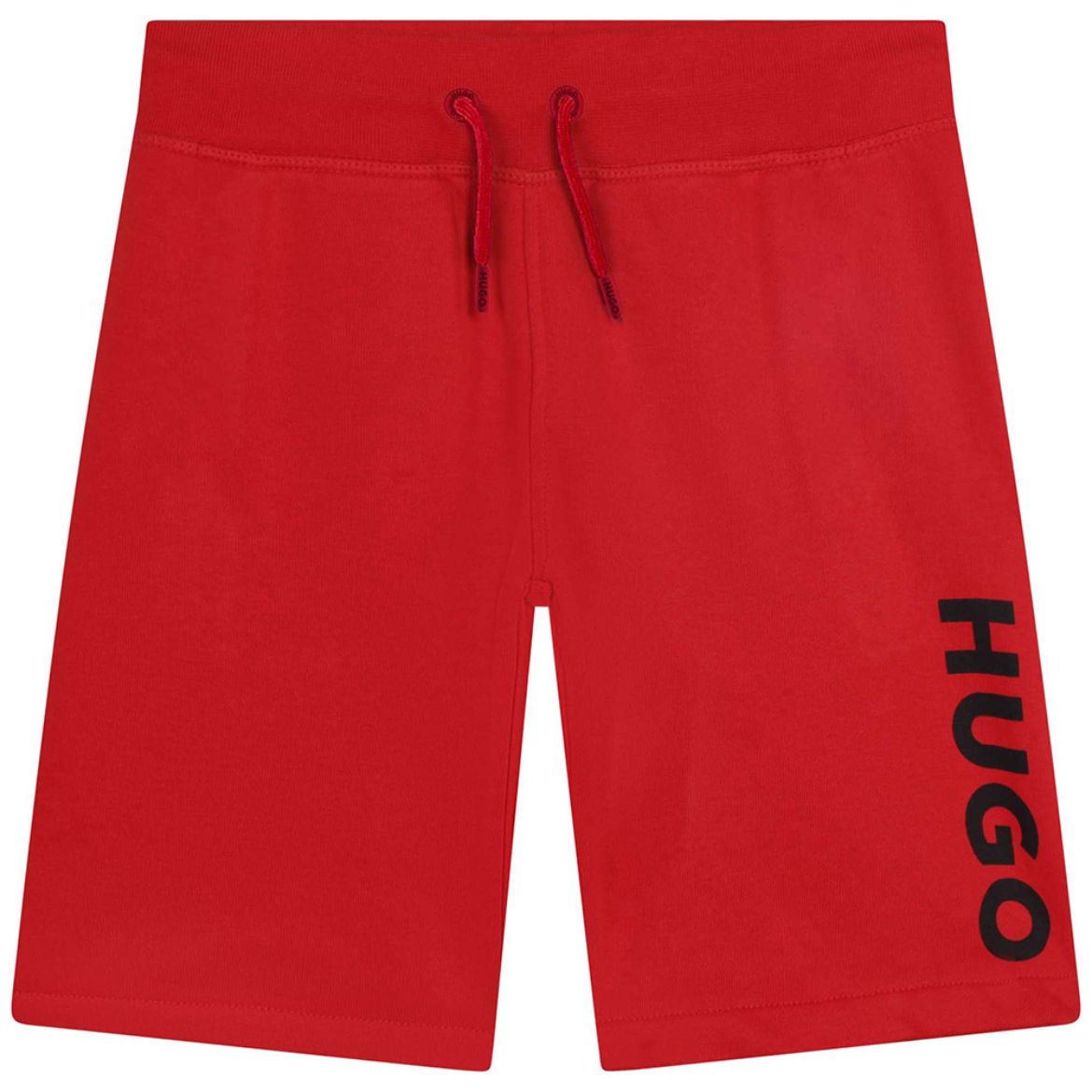 Picture of Hugo Boys Red Small Logo Shorts