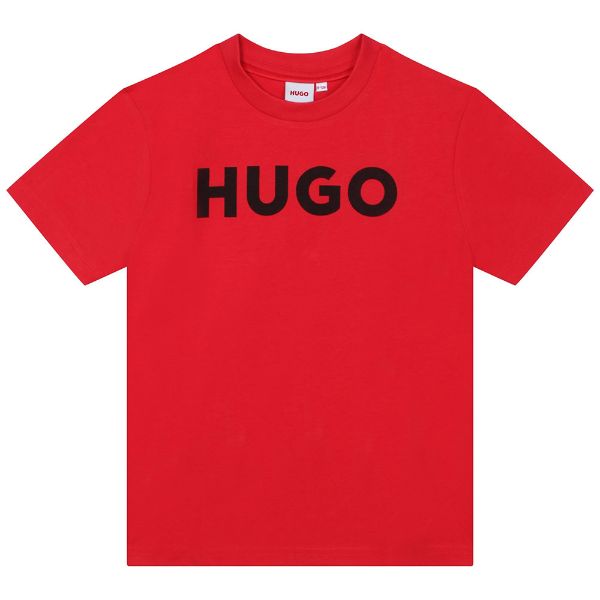 Picture of Hugo Boys Red & Black T-shirt