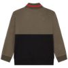 Picture of Hugo Boys Khaki Zip Up Sweater Shirt