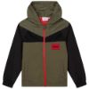 Picture of Hugo Boys Khaki Hooded Jacket