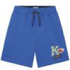 Picture of Kenzo Boys Blue & Navy Logo Shorts